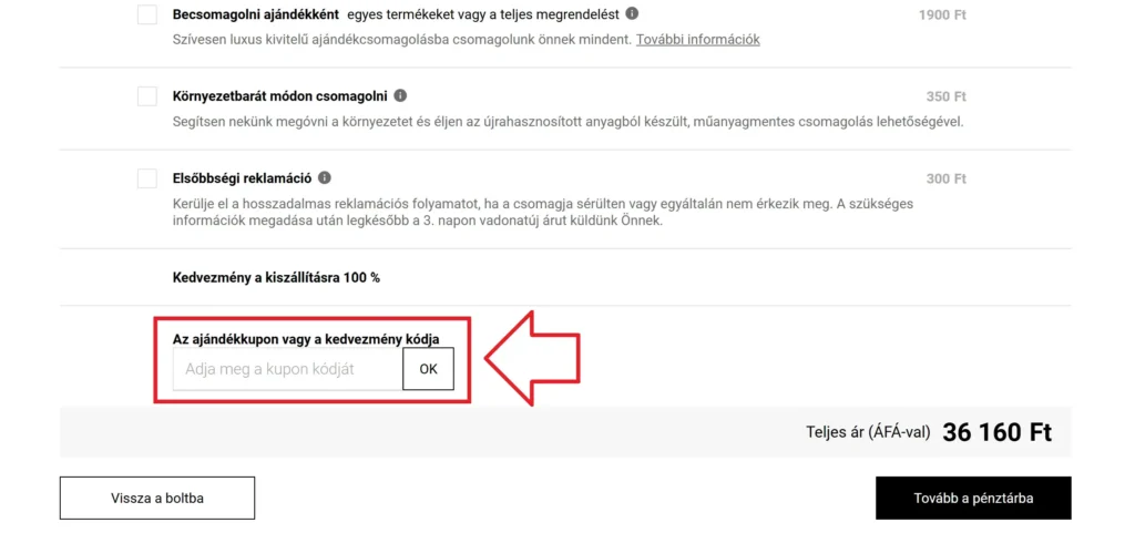 Notino kedvezmény kupon